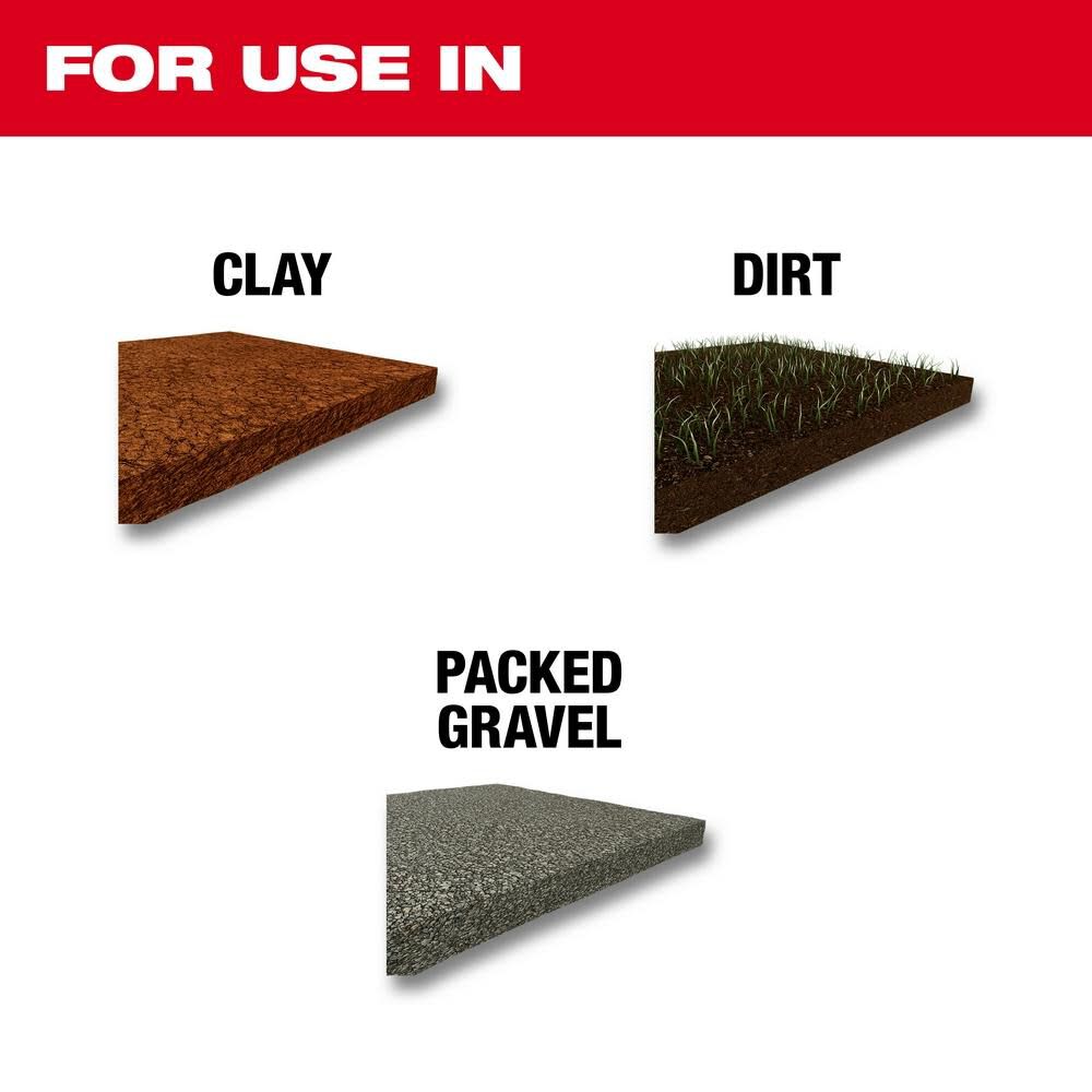 MW SDS-Max 4-1/4 in. x 16 in. Clay Spade 48-62-4094 from MW