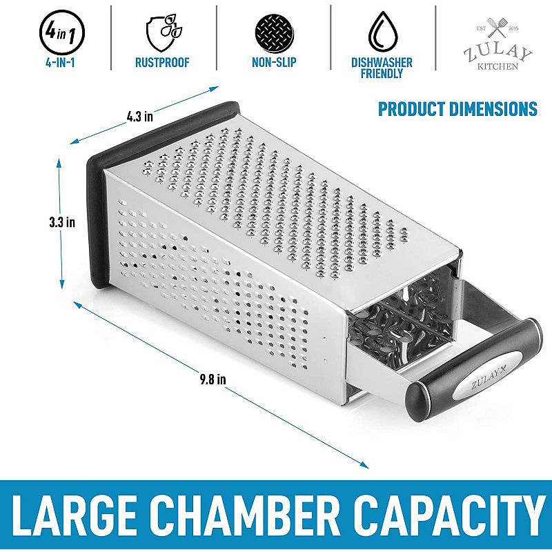 Cheese Grater With Easy Grip Handle