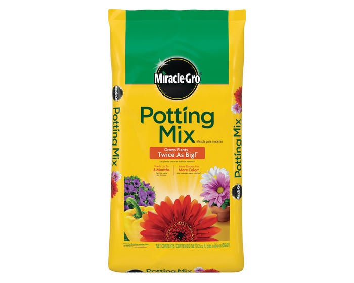 Miracle-Gro Potting Mix， 2 Cu. Ft. - 75652300