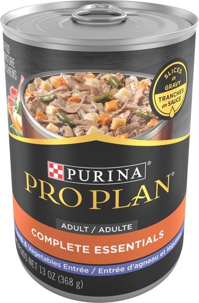 Purina Pro Plan Savor Adult Lamb and Vegetables Entree Slices in Gravy Canned Dog Food