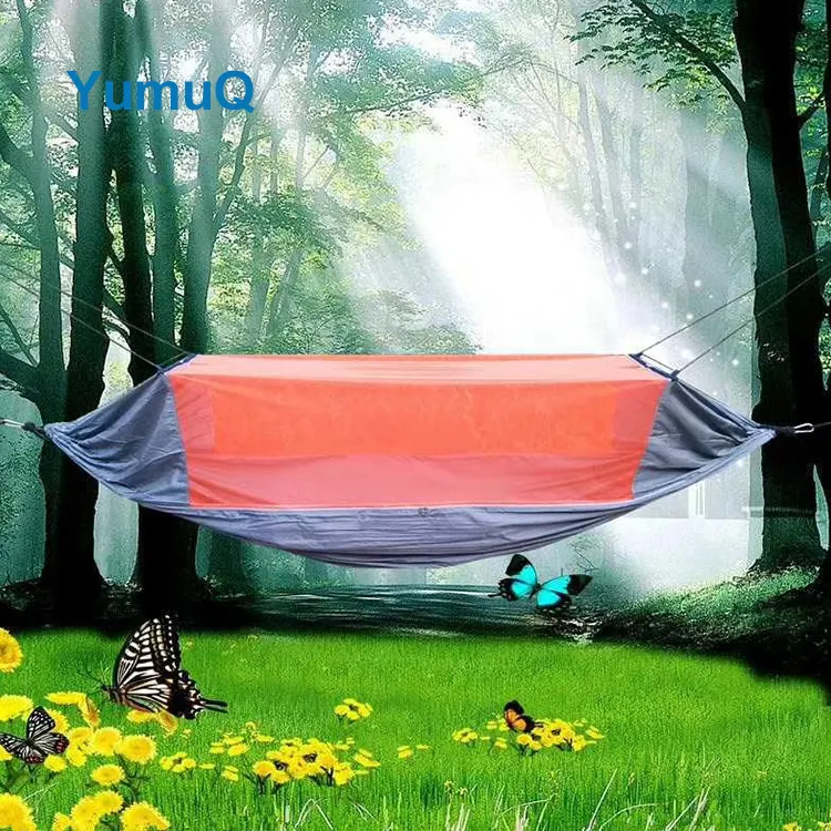 YumuQ Mosquito Net Cotton Hanging Outdoor Camping For Hammock Swing Canopy Tree Tent Cheap