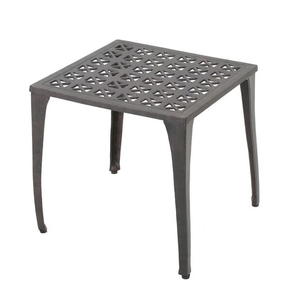 Modern Outdoor side table，for poolside，patio rocking chair