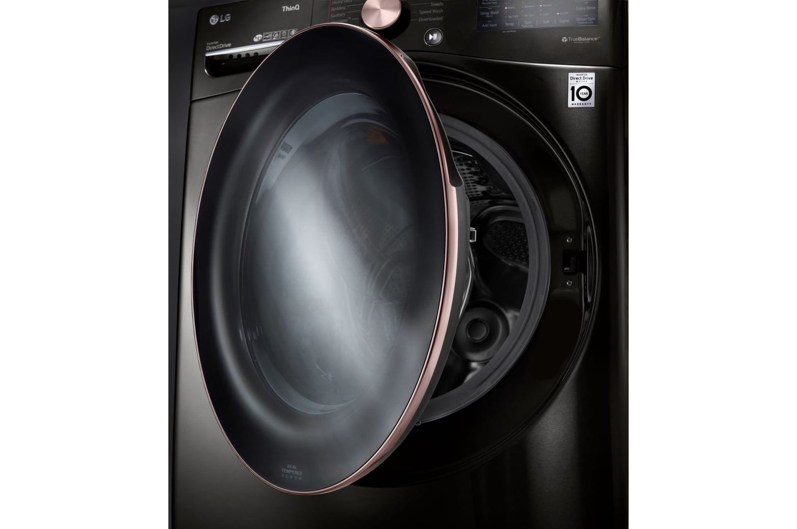 Lg WM4000HBA 4.5 Cu. Ft. Ultra Large Capacity Smart Wi-Fi Enabled Front Load Washer With Turbowash™ 360(Degree) And Built-In Intelligence