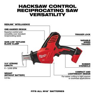 MW M18 18V Lithium-Ion Cordless Combo Kit (8-Tool) W FUEL 8-14 in. Table Saw 2691-28XC-2736-20