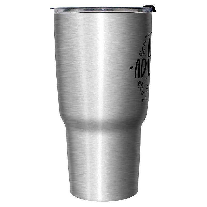 Grad Cap Let The Adventure Begin 27-oz. Stainless Steel Travel Mug