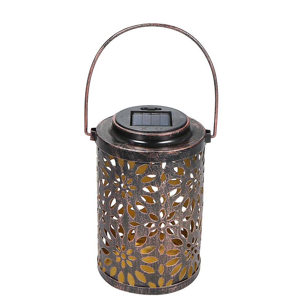 Outdoor Lighting Solar Light Hollowed-out Solar Powered Lawn Light Hanging Landscape Decoration Lamp For Patio Garden Courtyard Pathway No.253951