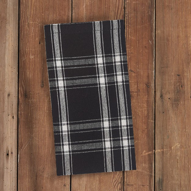 Park Designs Fairfield Napkin Set Black