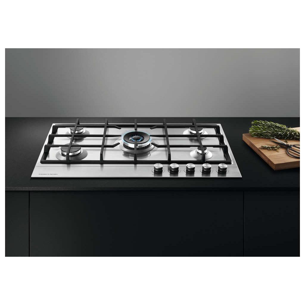 Fisher & Paykel 36-inch Built-In Gas Cooktop with Innovalve? Technology CG365DLPX1 N