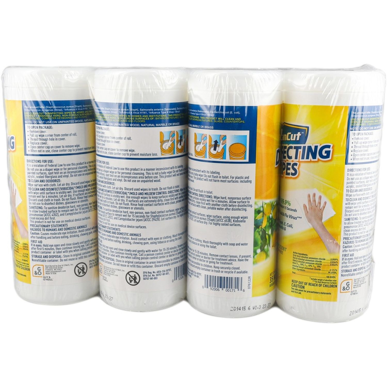 Disinfecting Wipes by Guy and O'Neill， Inc. GUO00171CT