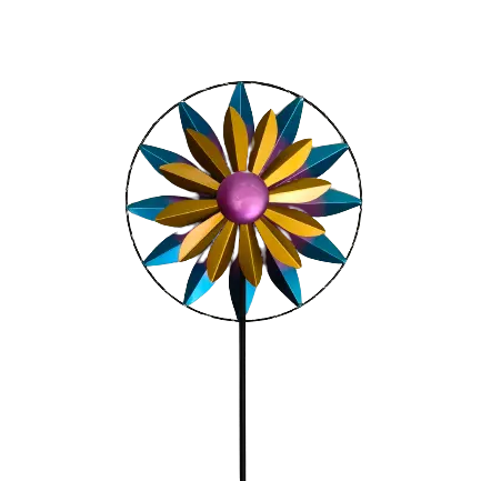 Garden supplies wind spinner sublimation blank smart home improvement garden sets wind spinner stabilizers