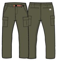 Adventurer Cargo Trouser - Khaki