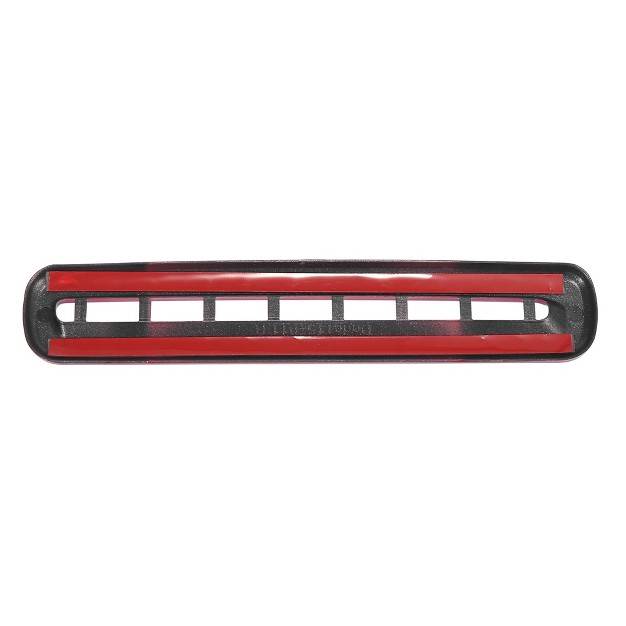 Unique Bargains Door Ac Outlet Vent Decor Cover Trim For Dodge Challenger 2015 2019 Red 2pcs