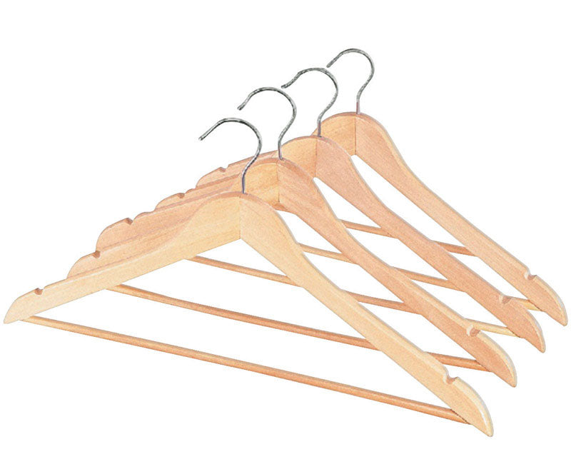 WOOD HANGERS16PACK