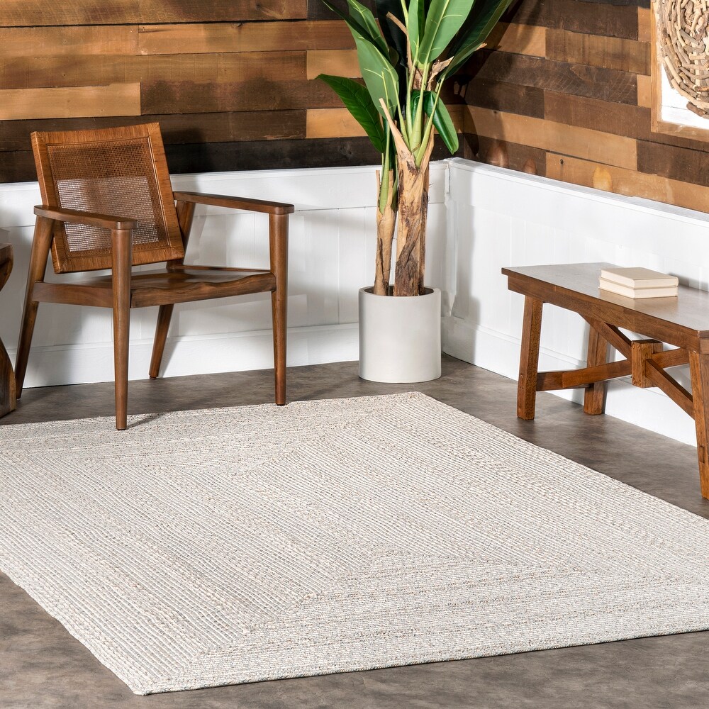 Brooklyn Rug Co Braided Texture Indoor/ Outdoor Area Rug