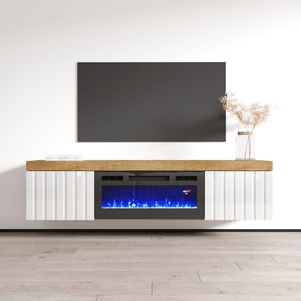 Knoxville BL EF Electric Fireplace 71\