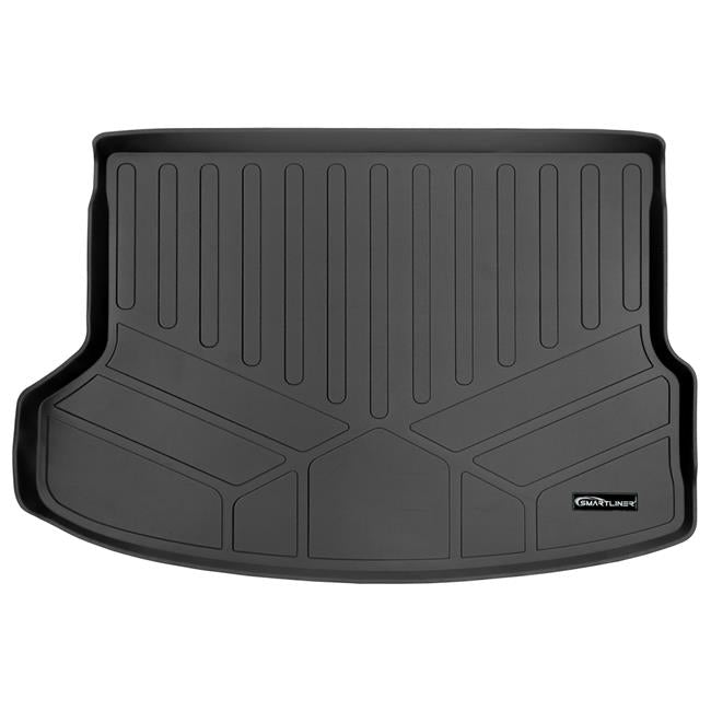 Smartliner SD0532 Cargo Liner Behind 2nd Row Custom Fit for 2021 Kia Seltos SX Turboand#44; Black