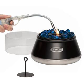 Cuisinart Outdoor 7.25 in. H Petite Tabletop Fire Bowl with Glass Stones COH-700