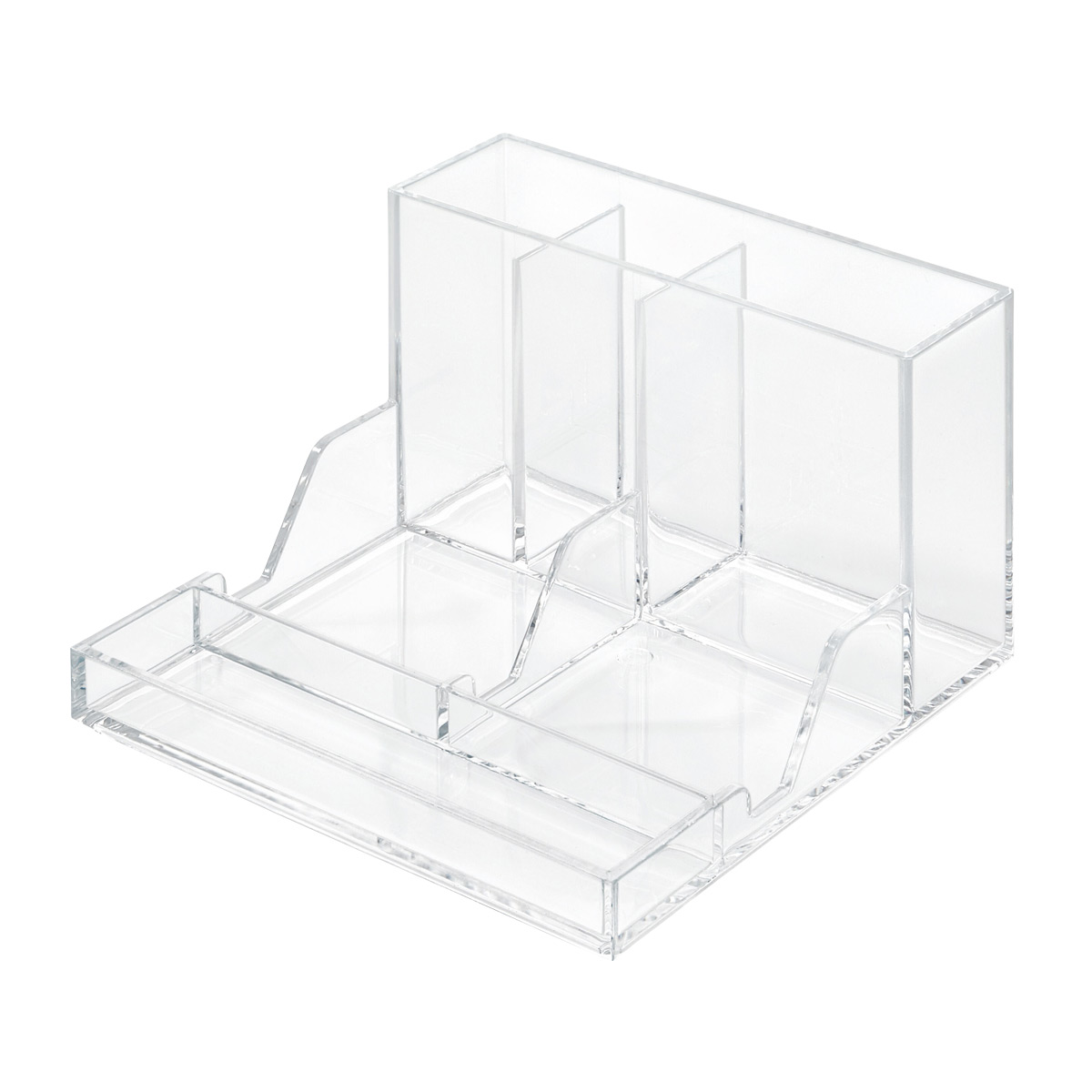 iDesign Clarity Stackable Makeup Organizer