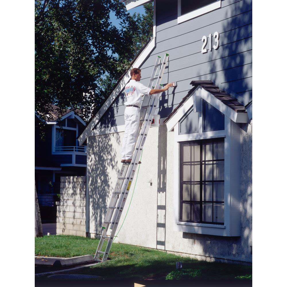 36 Ft. Type II Aluminum Extension Ladder ;