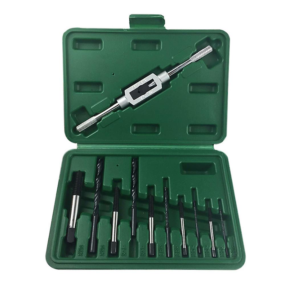 11pcs Screw Extractor Set Broken Screw Remover Drill Guide Bits Tools