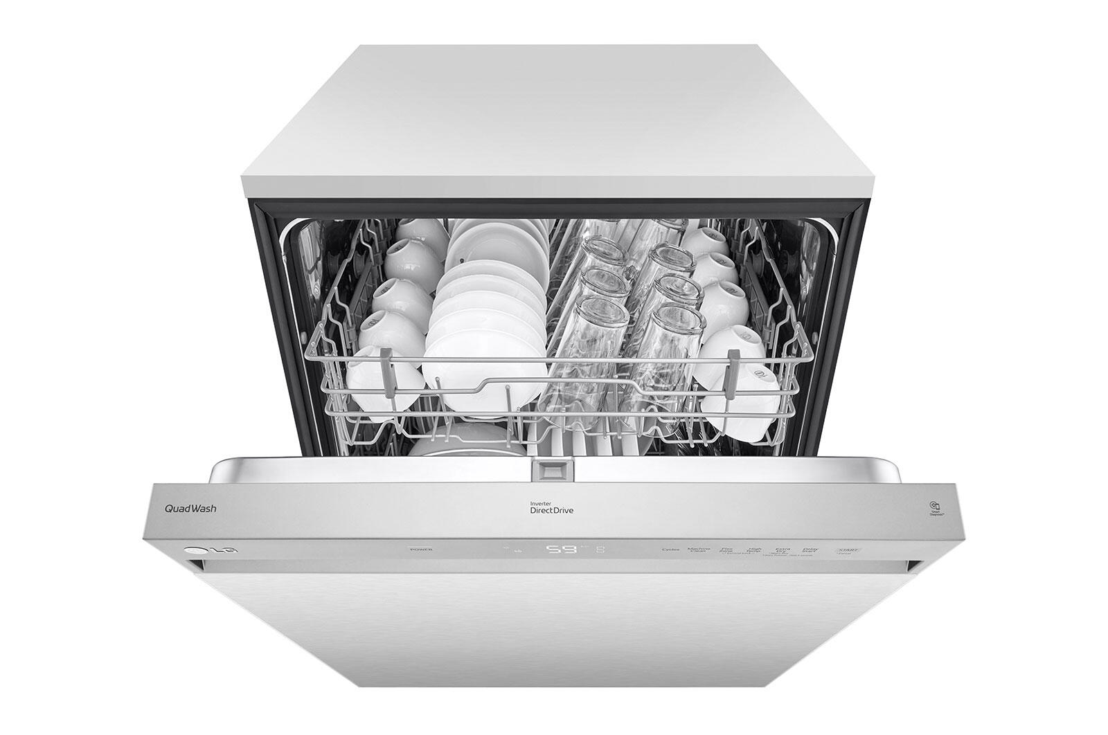 Lg LDFN3432T Front Control Dishwasher With Quadwash™