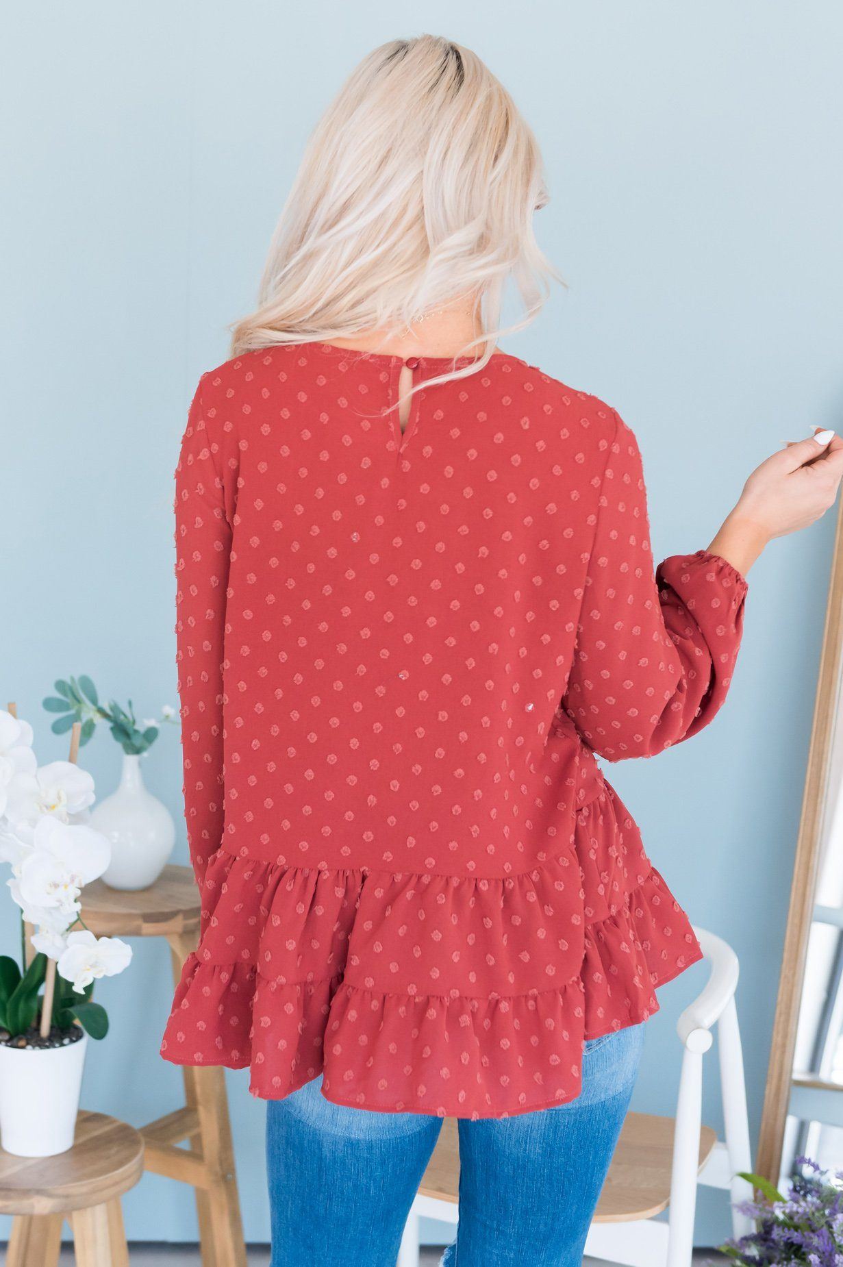 Sweet Glamour Modest Blouse