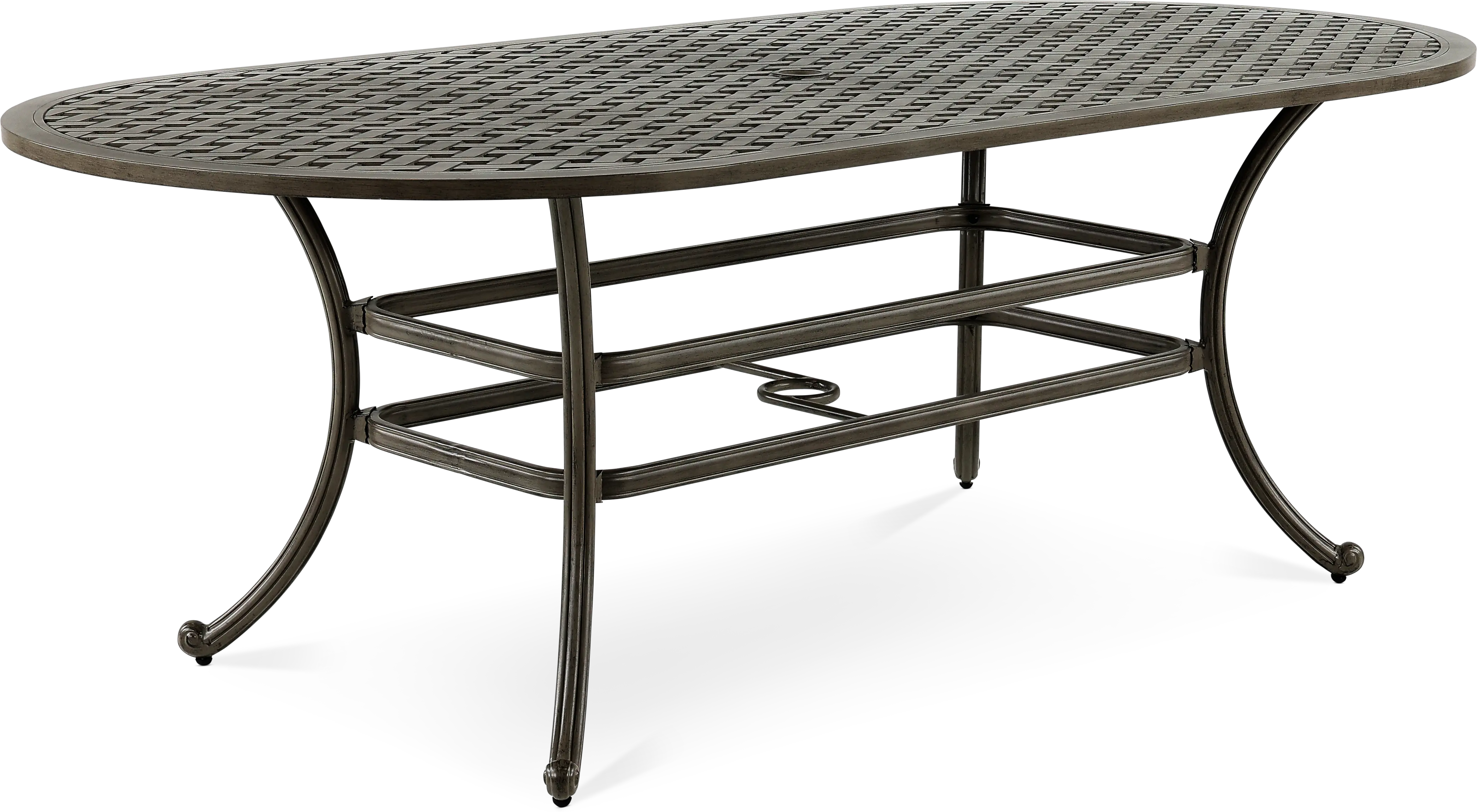 Macan Patio Metal Dining Table