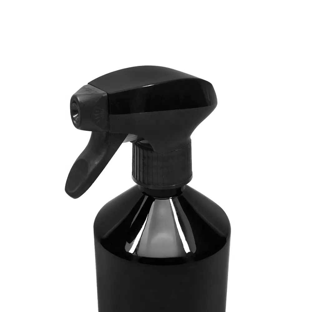 28 410 Matte Black  Plastic Trigger Sprayer with 500ml Bottle