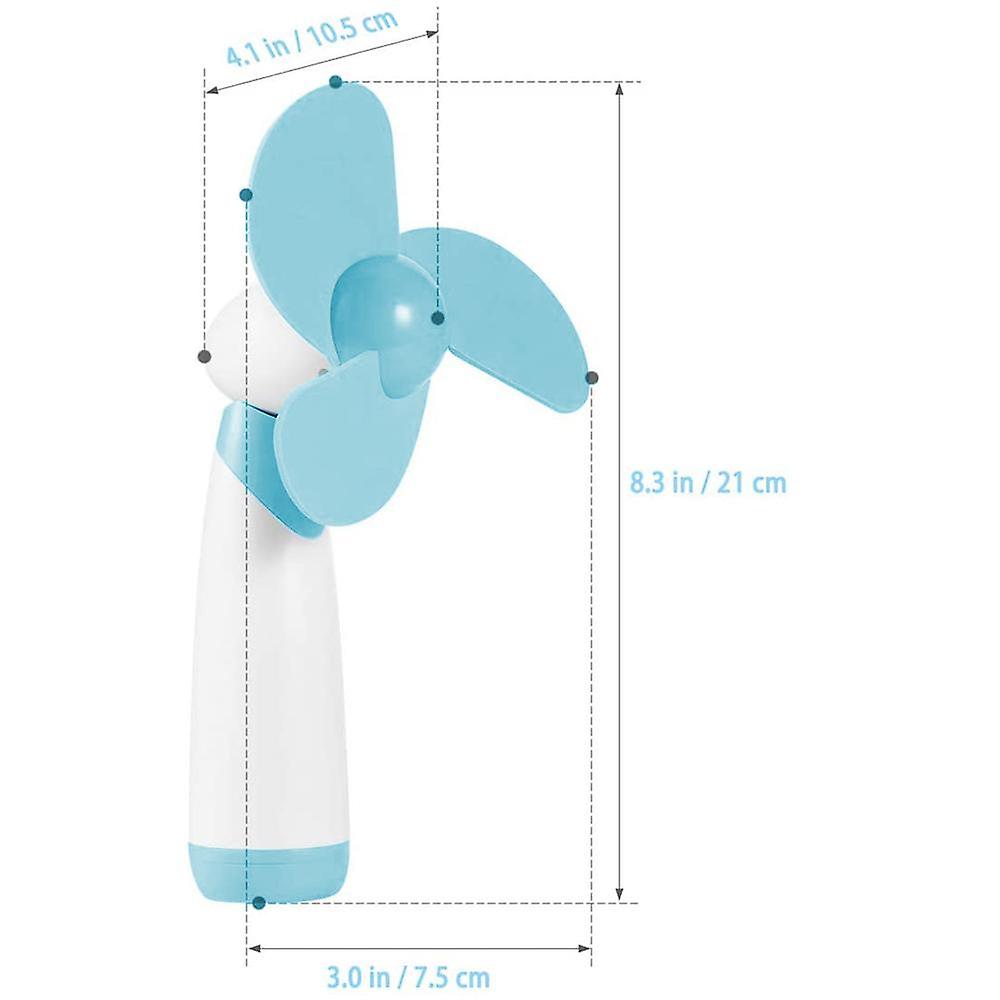 Handheld Mini Fan-bluehousehold Products