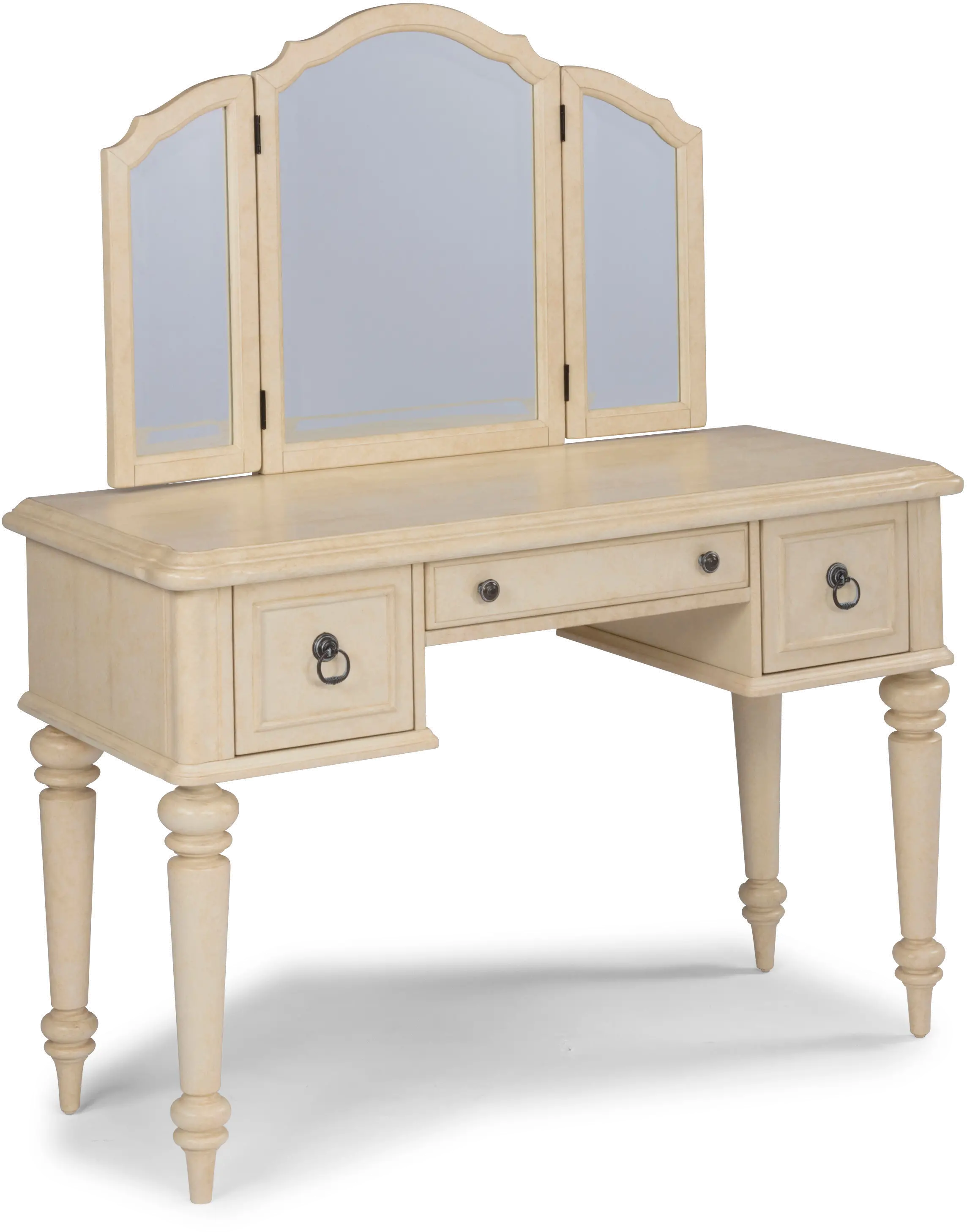 Provence Antiqued White Vanity