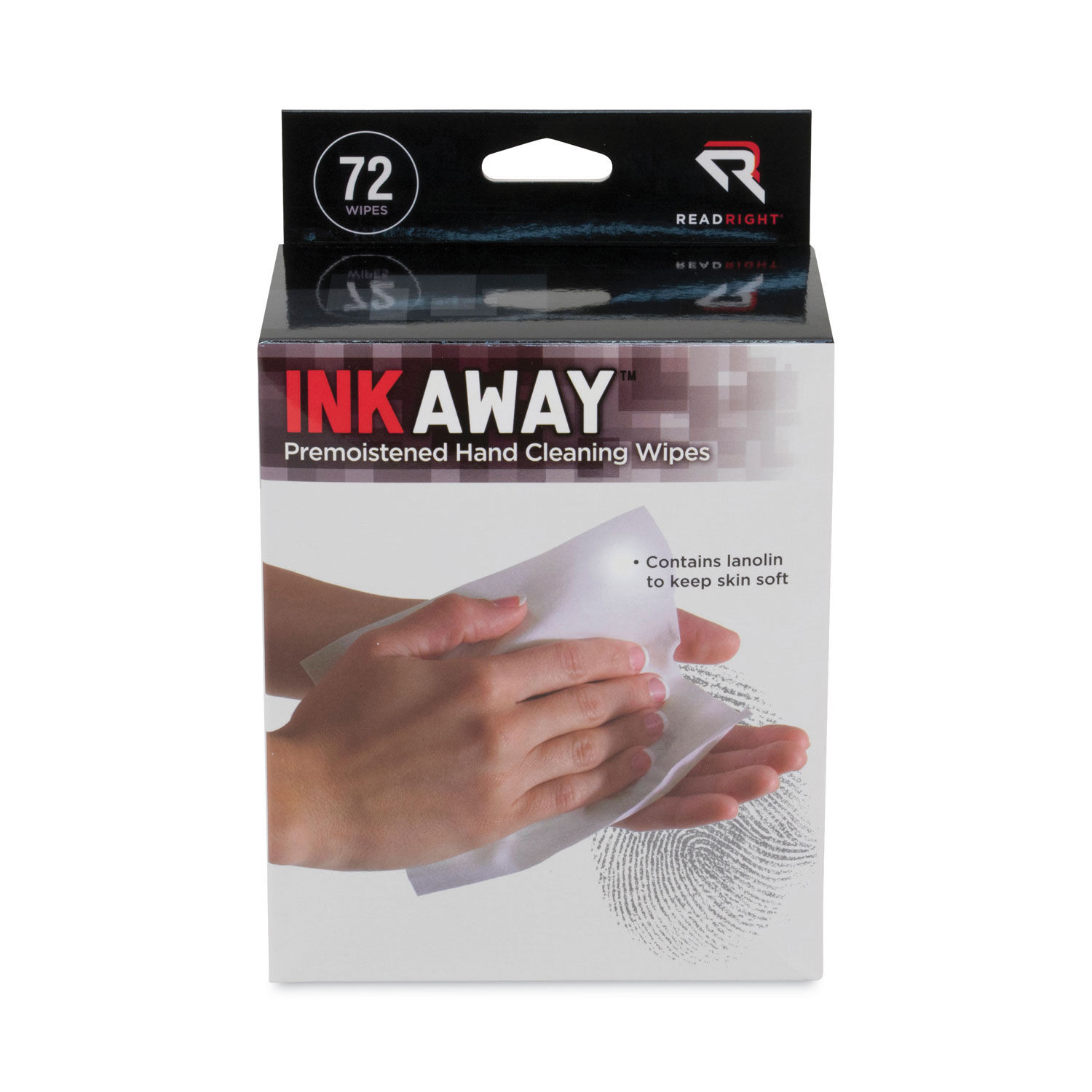 Ink Away Hand Cleaning Pads by Read Rightandreg; REARR1302