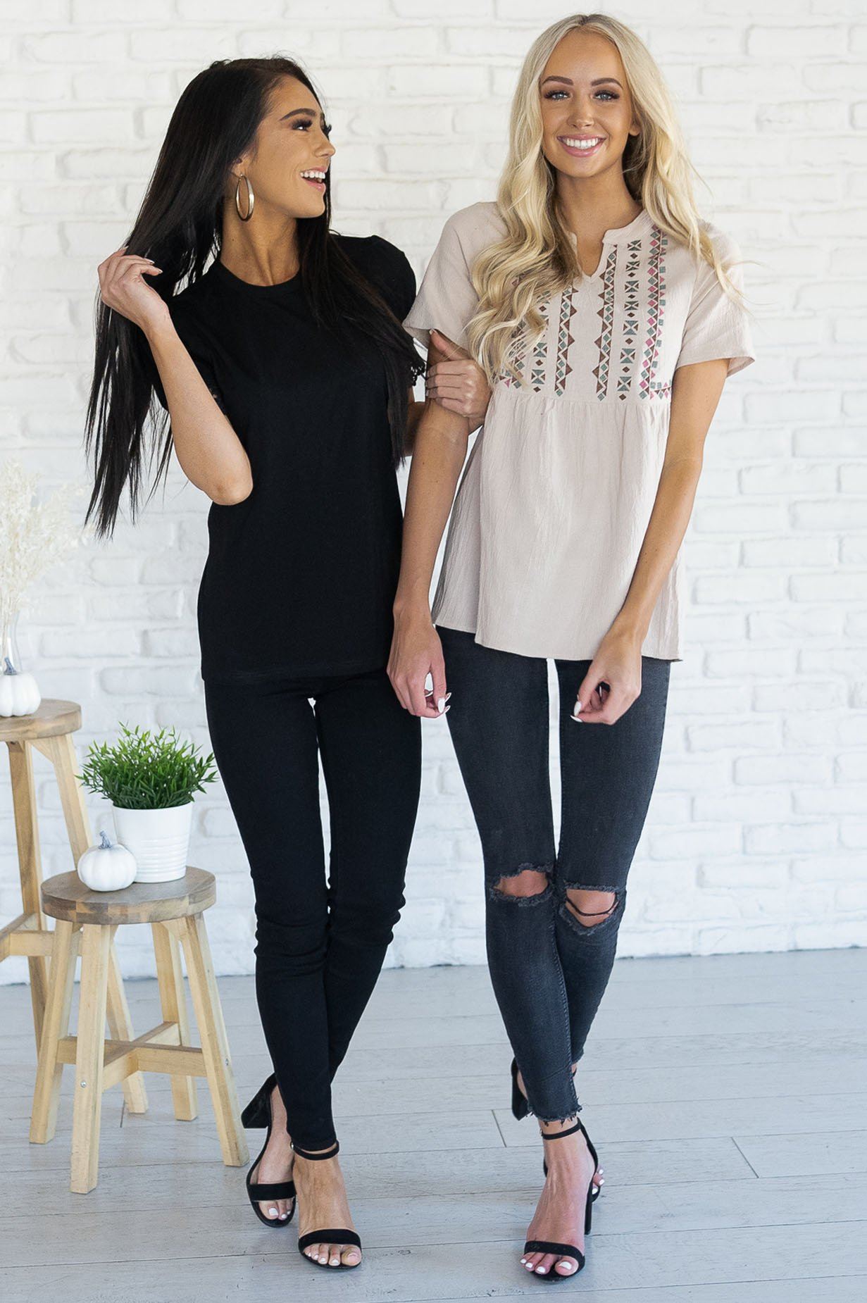 Perfect Getaway Modest Blouse