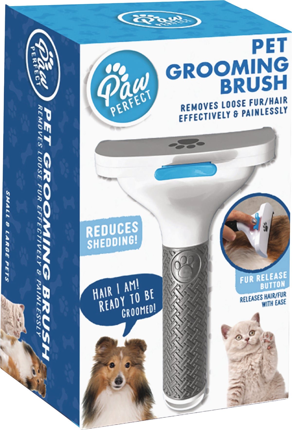 Bell+Howell Paw Perfect Pet Grooming Brush