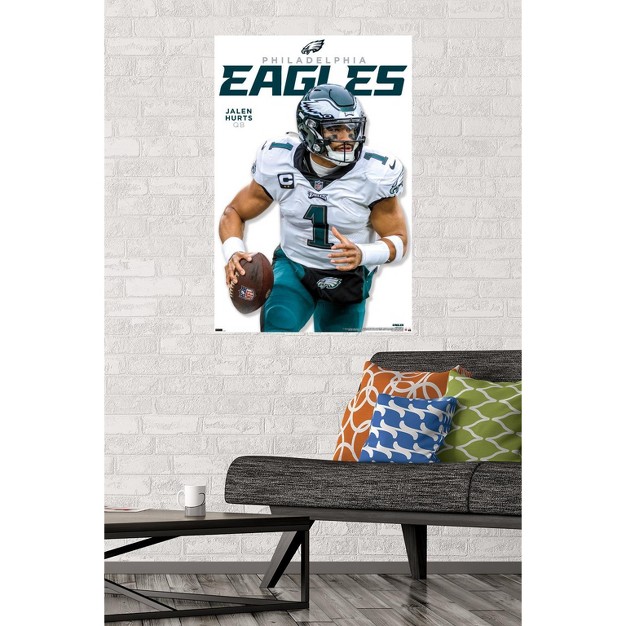 Trends International Nfl Philadelphia Eagles Jalen Hurts Feature Series 23 Unframed Wall Poster Prints