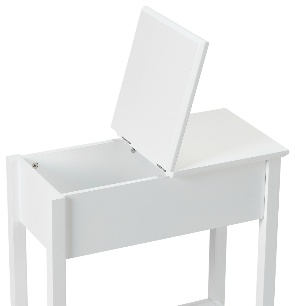 Verna End Table   Transitional   Side Tables And End Tables   by Fire Sense  Houzz