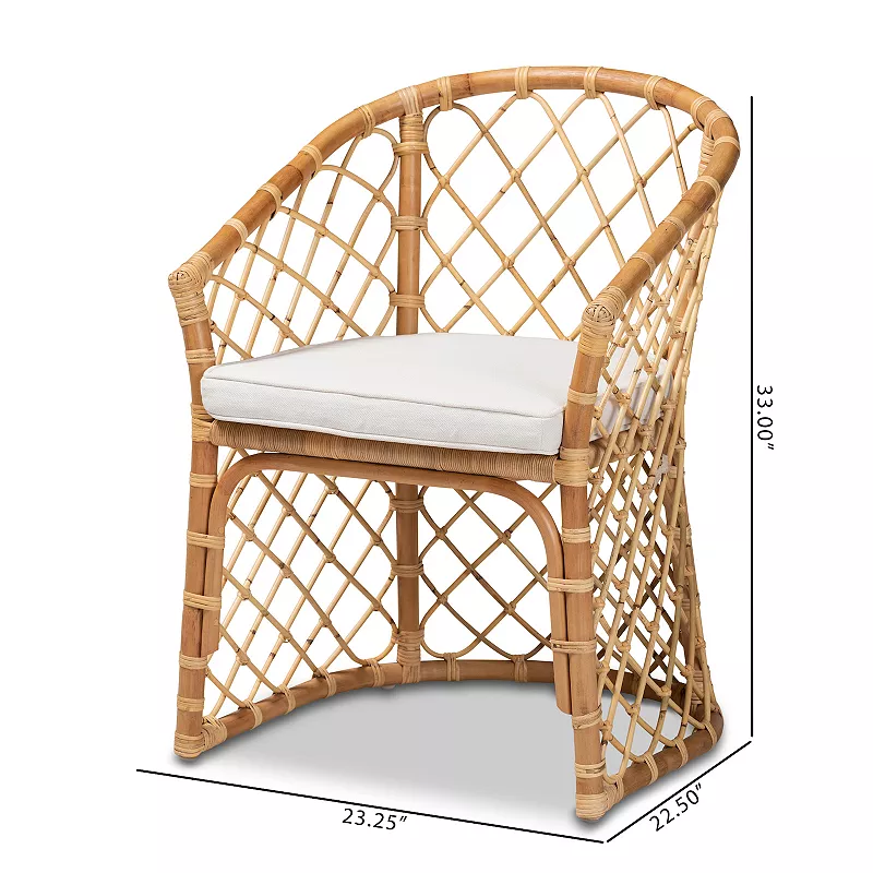 bali and pari Orchard Rattan Dining Chair