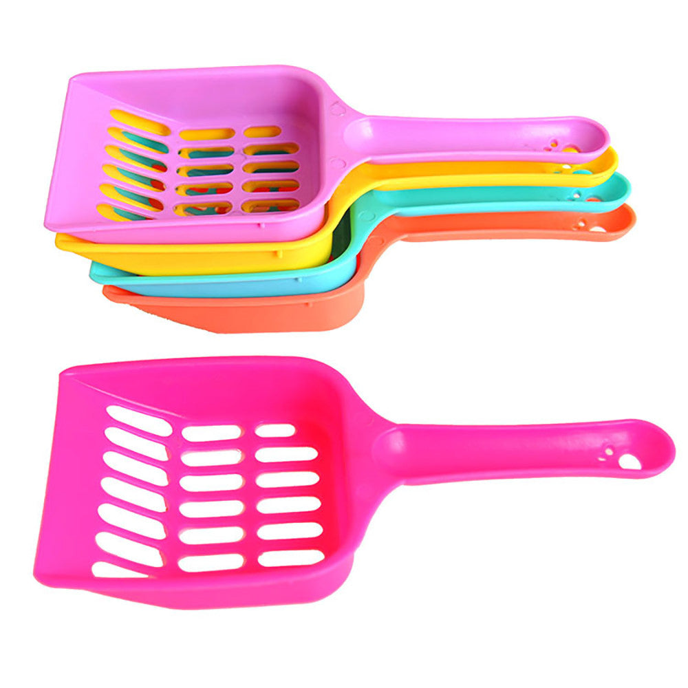 Pet Cat Pet Shovel Sand Scoop Waste Dog Puppy Litter Hollow Out Food Spoons Pet Supplies Wearing Accessories Toys