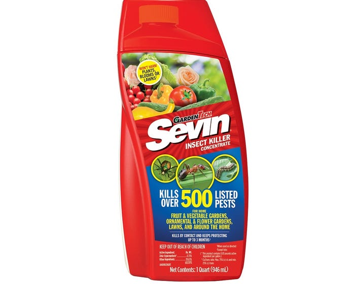 Sevin Insect Killer Concentrate， 1 Quart - 100530123