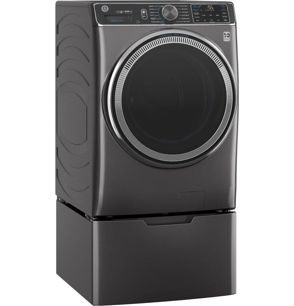 Ge Appliances GFW850SPNDG Ge® 5.0 Cu. Ft. Capacity Smart Front Load Energy Star® Steam Washer With Smartdispense™ Ultrafresh Vent System With Odorblock™ And Sanitize + Allergen