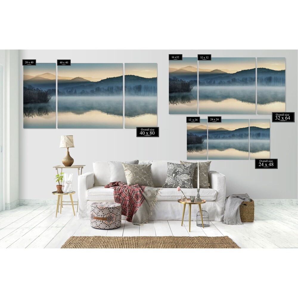 Wexford Home 'Quiet Morning' Canvas Premium Multi Piece Art