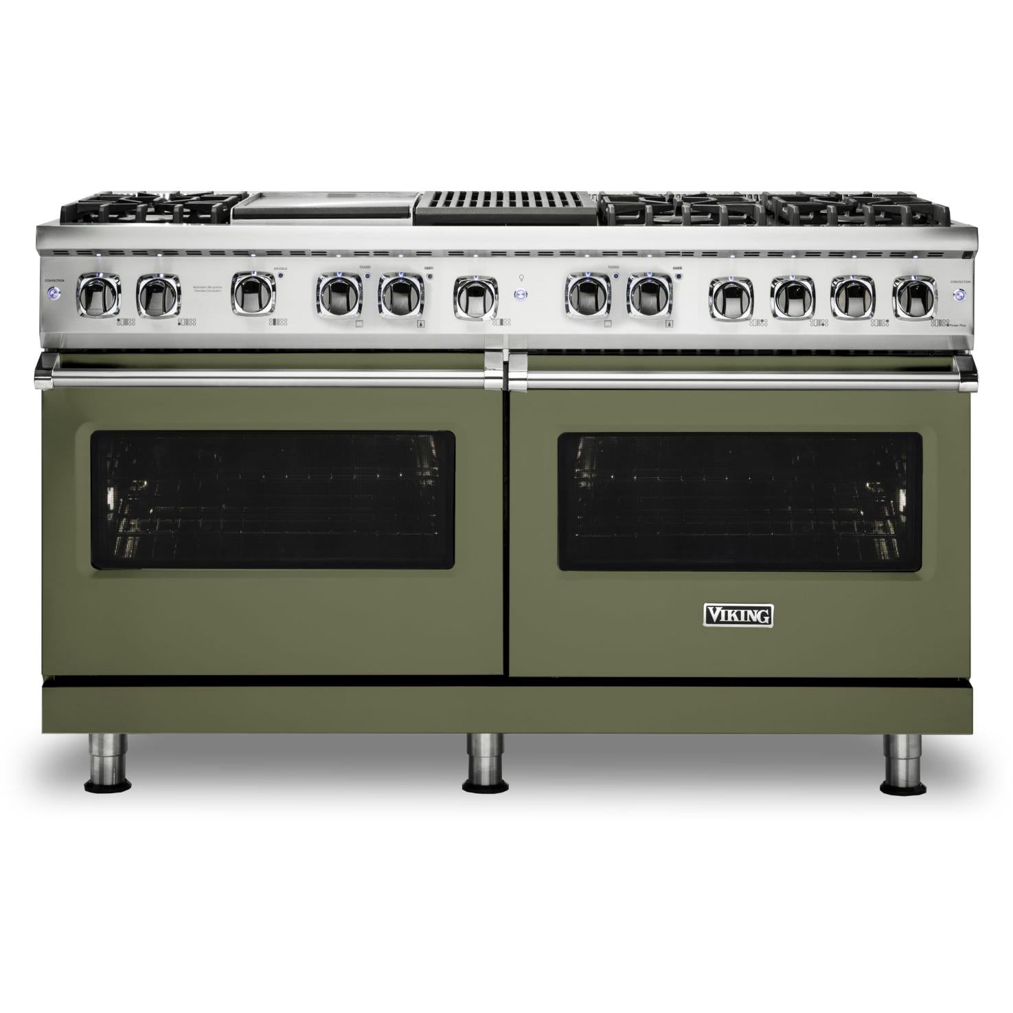 Viking 60-inch Freestanding Dual-Fuel Range with TruConvec Convection Cooking CVDR560-6GQCYLP