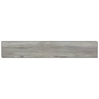 AA Surfaces Holston Acorn Hill 6 MIL x 7.1 in. x 48 in. Click Lock Waterproof Lux Vinyl Plank Flooring (26.15 sq. ft.case) HD-LVR6550-0012