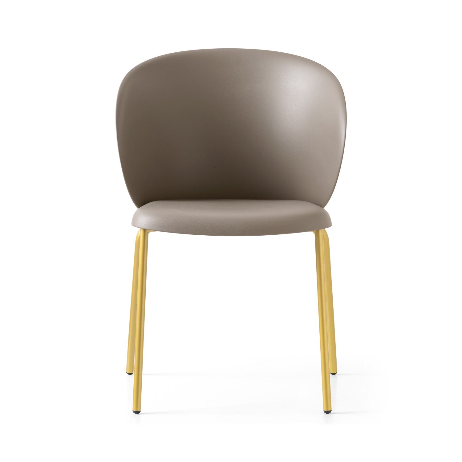 Tuka Indoor/Outdoor Painted Brass Leg Chair