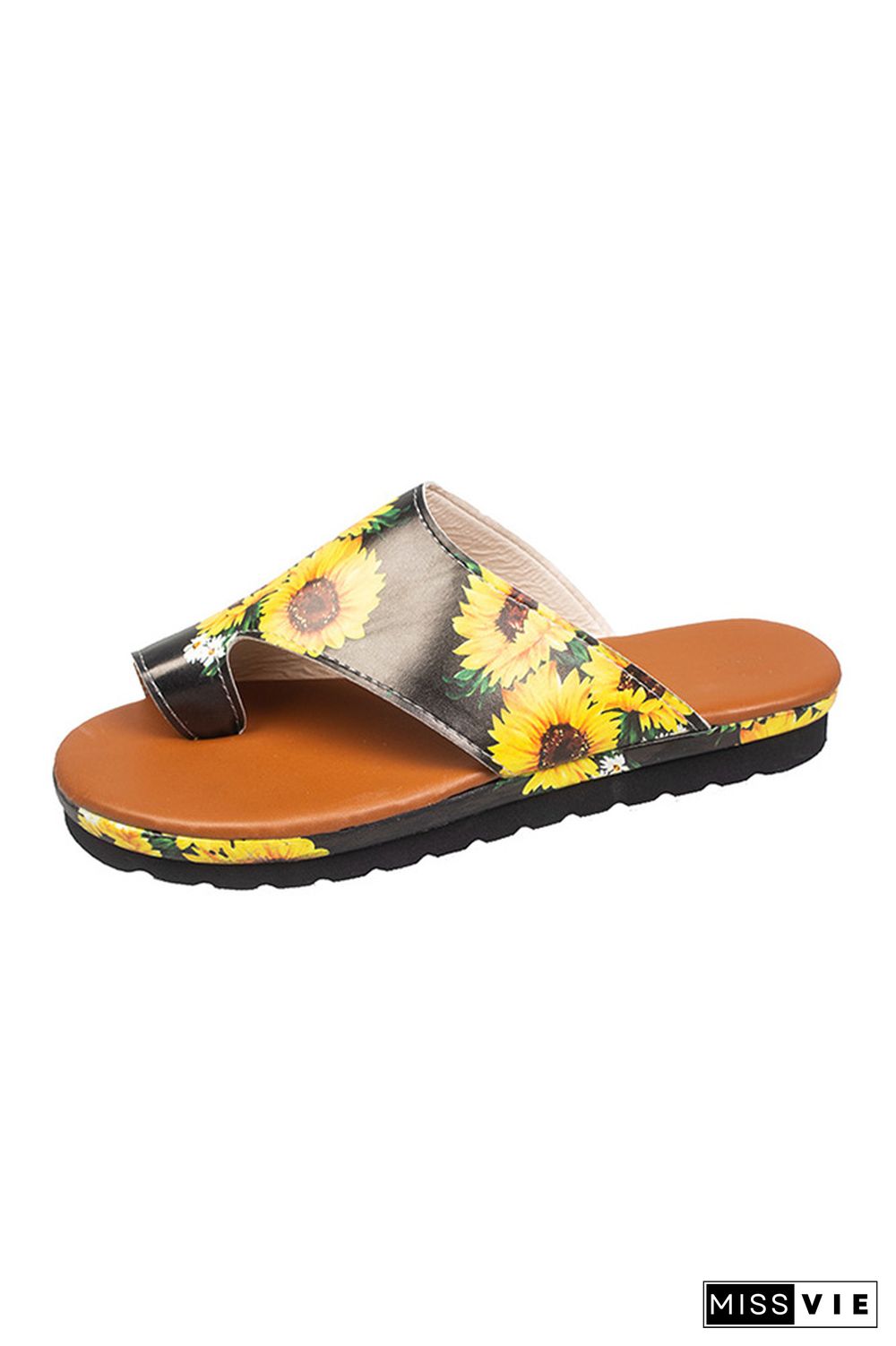 Sunflower Mid Flat Heel Sandals