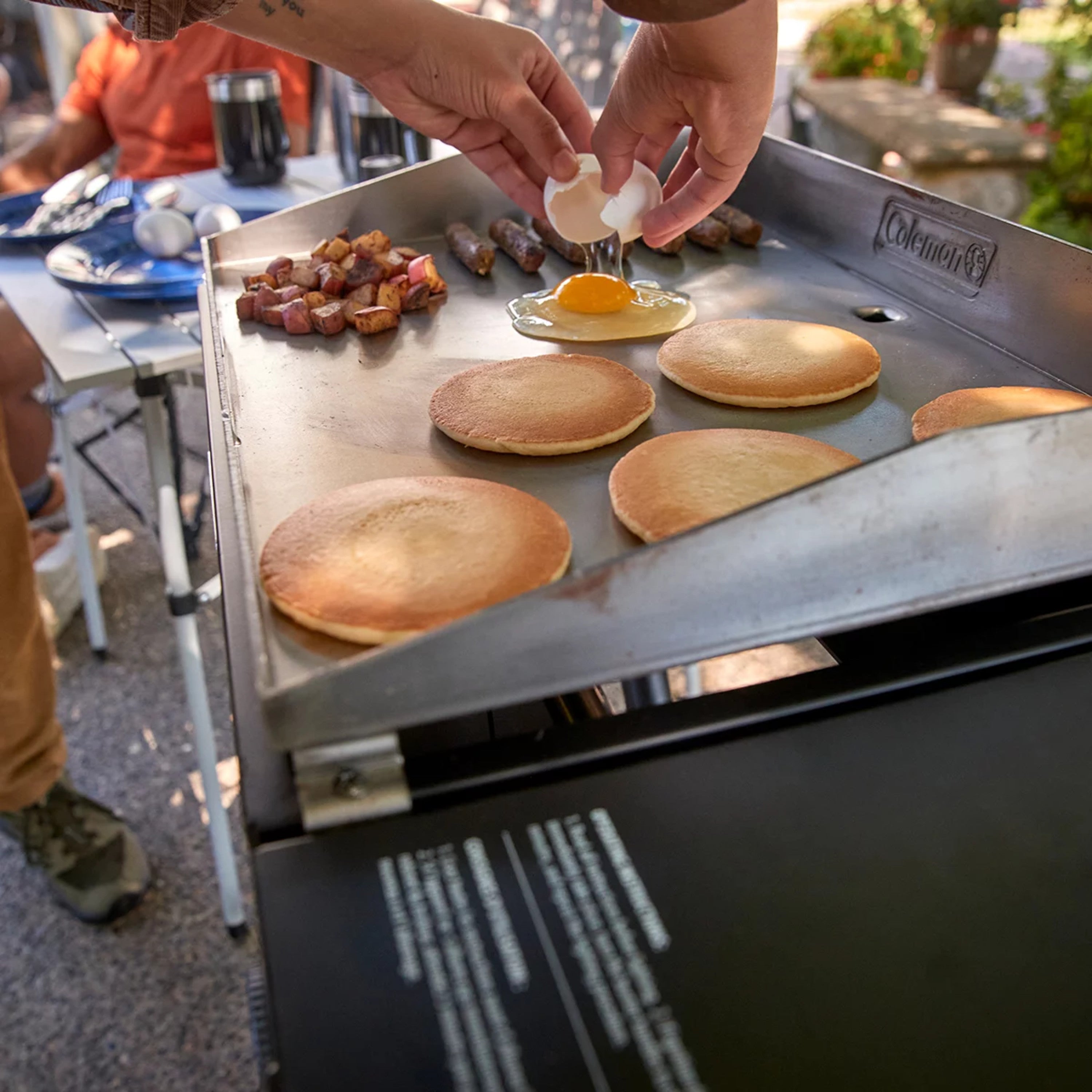 Coleman RoadTrip™ Steel Portable Griddle, Black