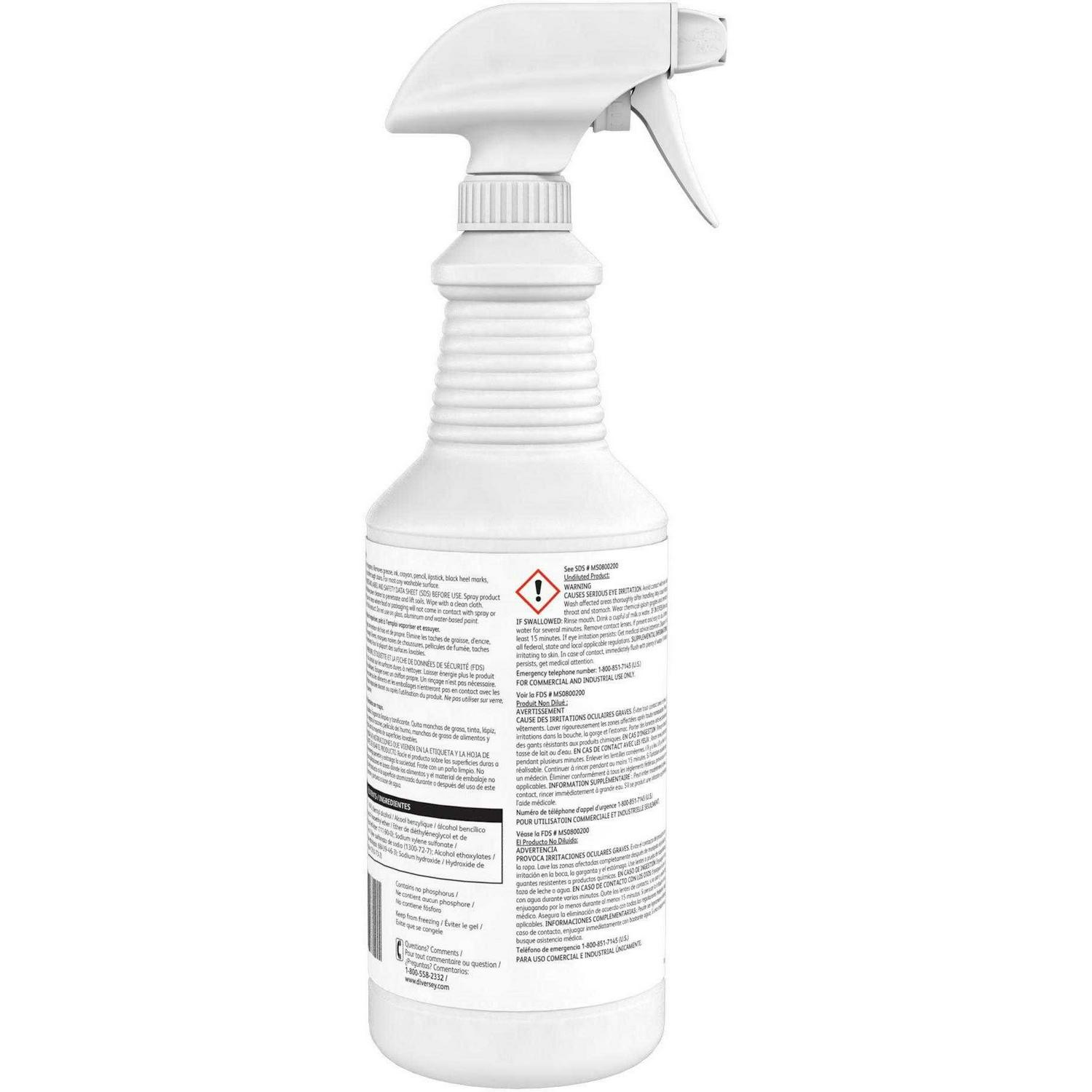 Diversey Speedball Heavy-Duty Cleaner Citrus lqd 1qt. Spray Bottle 12/CT 95891164