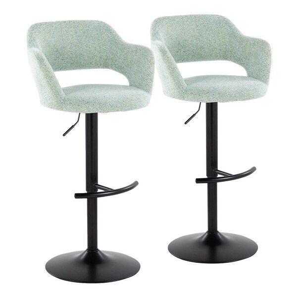 Carson Carrington Vallen Adjustable Bar Stool (Set of 2)