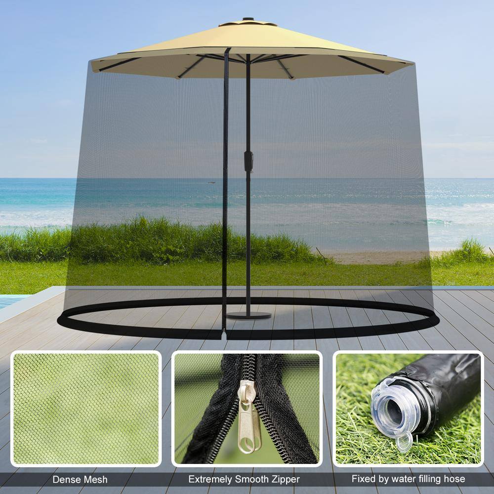 CASAINC 9 ft. to 10 ft. Outdoor Screen Bug Insect Mosquito Net HY-OP3306