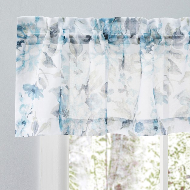 Whimsical Sheer Rod Pocket Valance