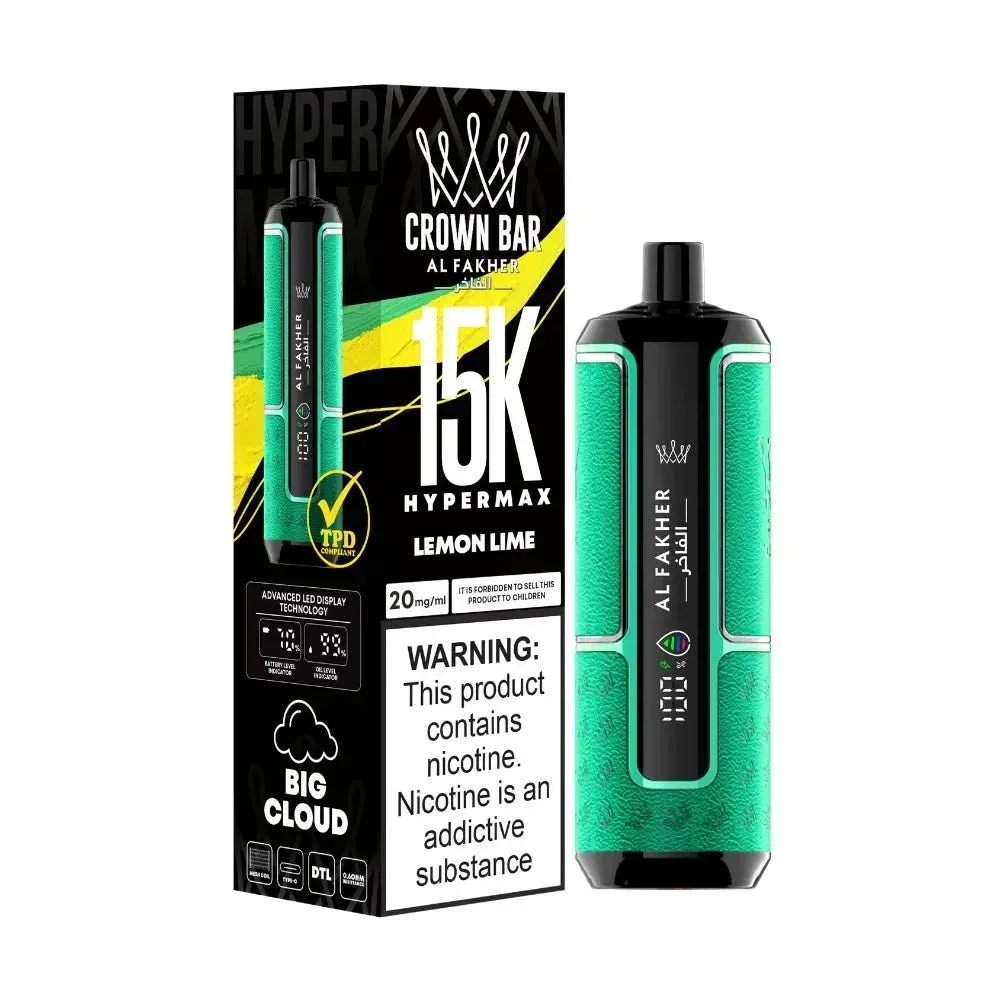 Al Fakher Hypermax 15k Puffs Disposable Vape - Al Fakher Hypermax 15000 Puffs